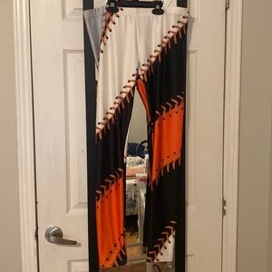 San Francisco baseball stitching leggings